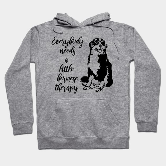 Bernese mountain dog Hoodie by Bernesemountaindogstuff